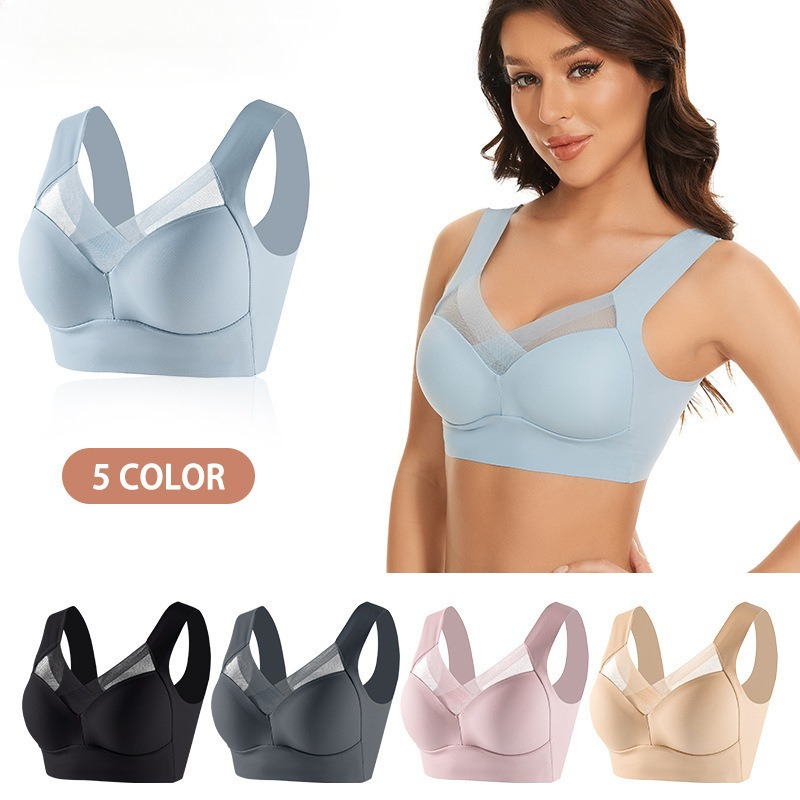 Underwire Bra Padded - L-6XL de talla grande, sujetador sin