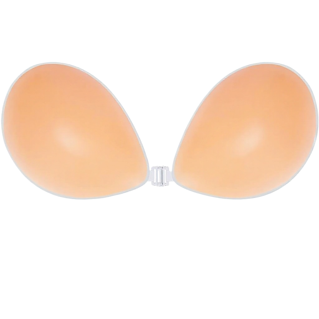 Backless Bra Sticky - Sujetador de silicona sólida sin aros,