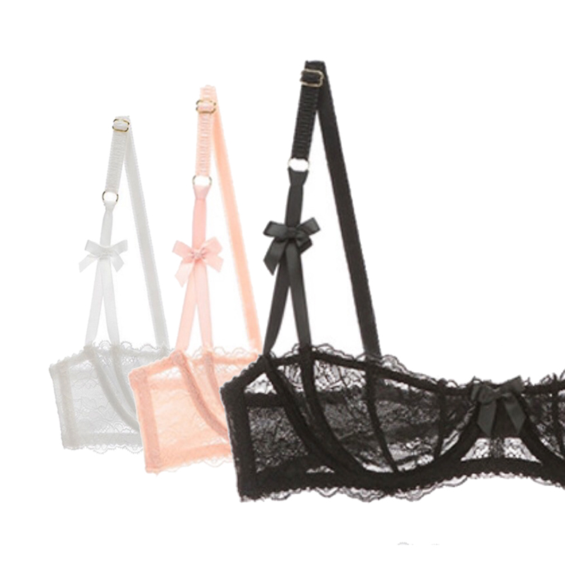 Demi Bra Balconette - Sujetadores de media copa para mujer,