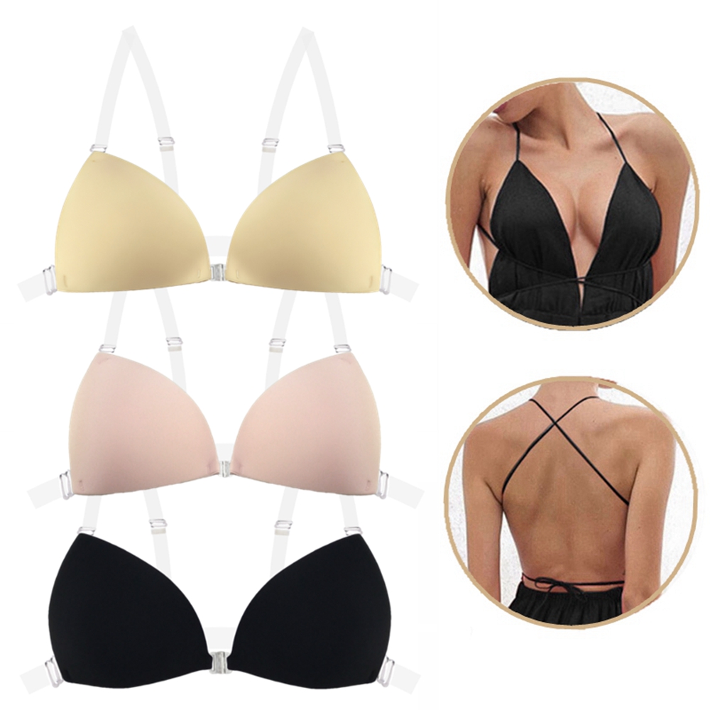 Backless Bra Sticky - Sujetador Adhesivo de Silicona para Mujer,