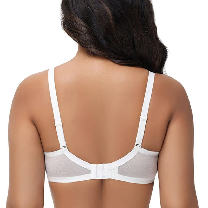 Sujetador minimizador de malla - Underwire Bra Padded reseña y precio