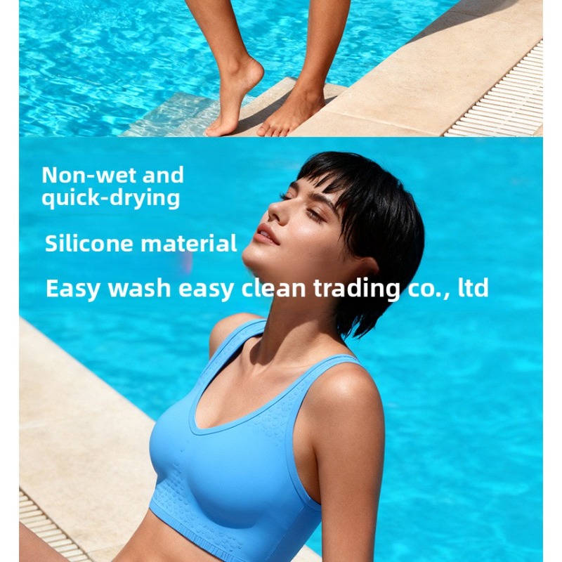 Conjunto de Bikini de Silicona - Minimizer Bra Women reseña y precio