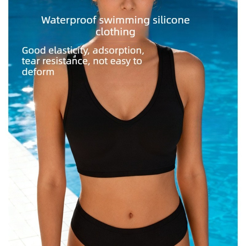 Conjunto de Bikini de Silicona - Minimizer Bra Women reseña y precio