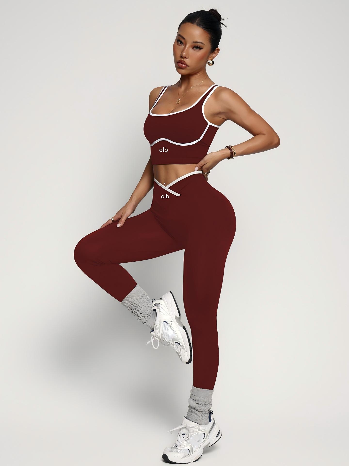 Conjunto deportivo de 2 piezas - Sports Bra Racerback reseña y precio