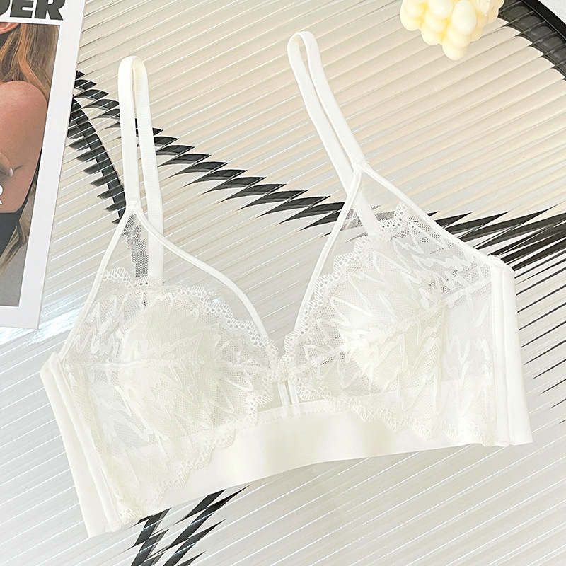 Top corto sexy de encaje con c - T Shirt Bra Seamless reseña y precio