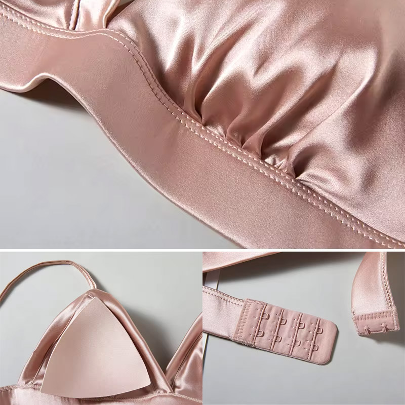 Sujetador Triangular Inalámbri - Sleep Bra Bralette reseña y precio