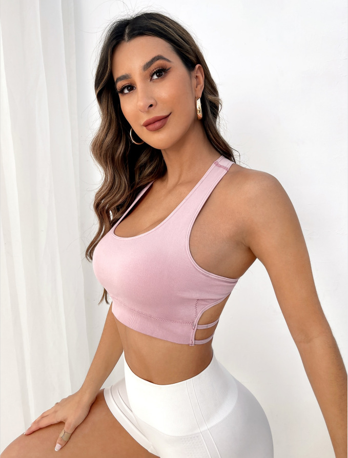 Sujetador deportivo transpirab - Sports Bra Racerback reseña y precio