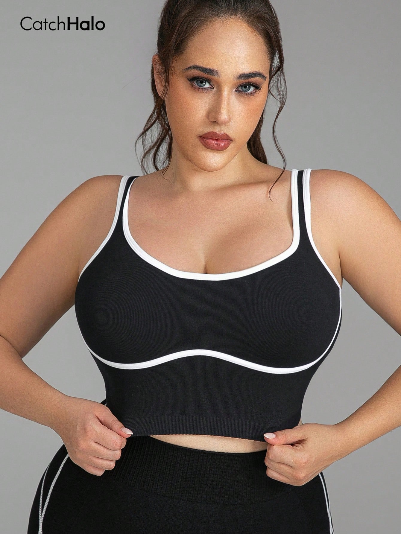 Bralette sin costuras de talla - Sports Bra Racerback reseña y precio
