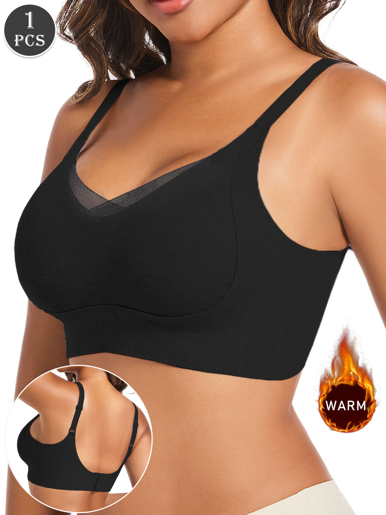 Sujetador push up negro inform - Underwire Bra Padded reseña y precio