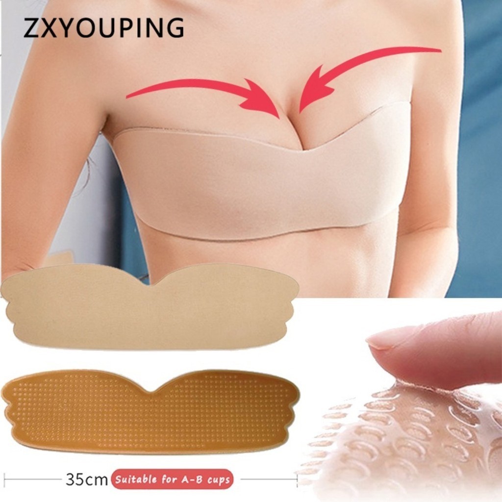 Cinta para pezones reutilizabl - Push Up Bra Silicone reseña y precio