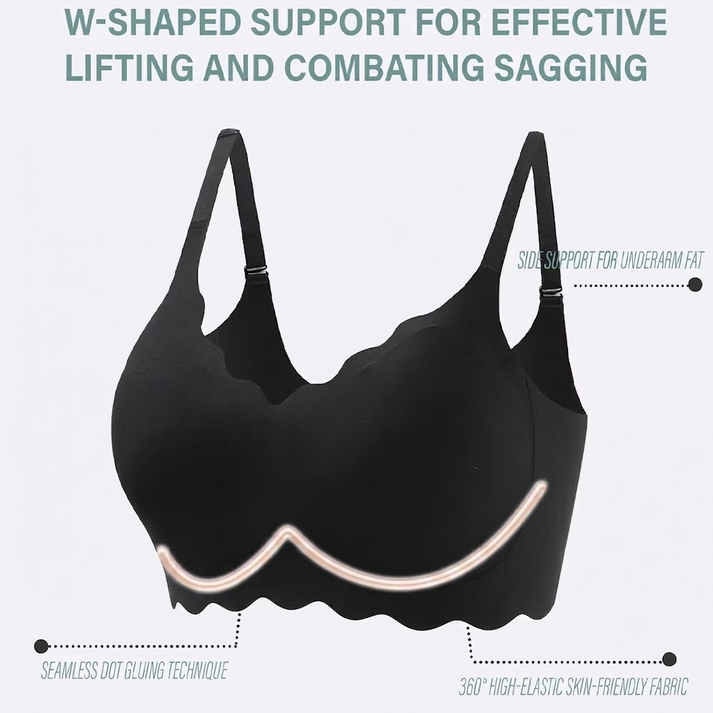 Sujetador de apoyo inalámbrico - T Shirt Bra Seamless reseña y precio