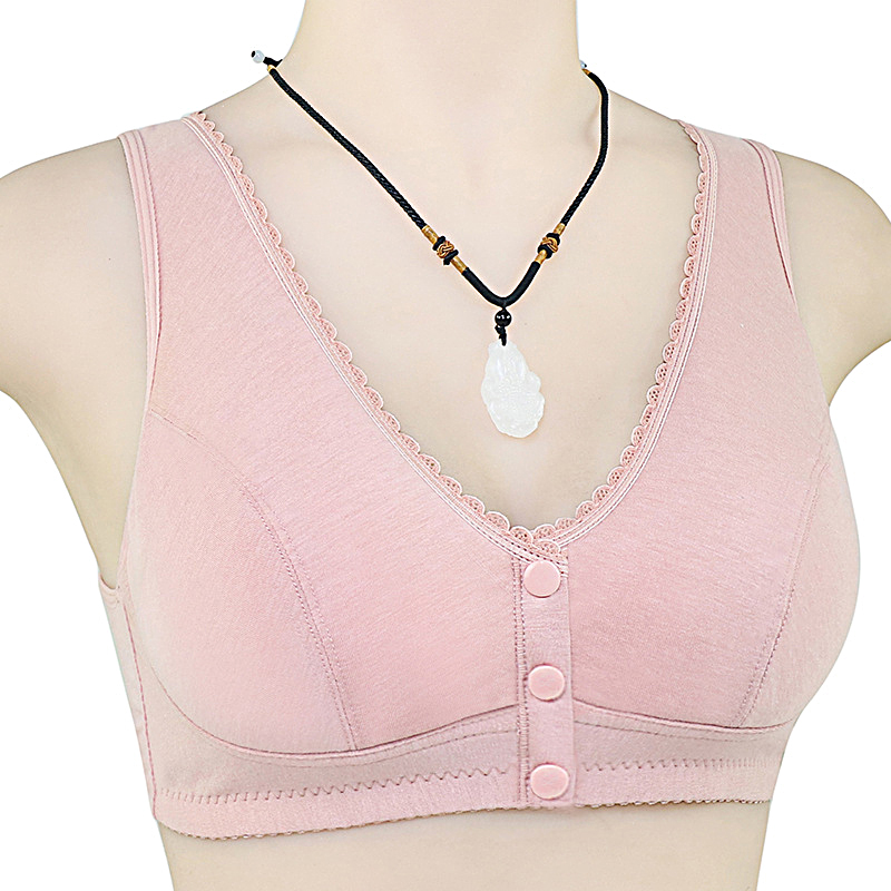 Sujetador de algodón cómodo pa - Minimizer Bra Women reseña y precio