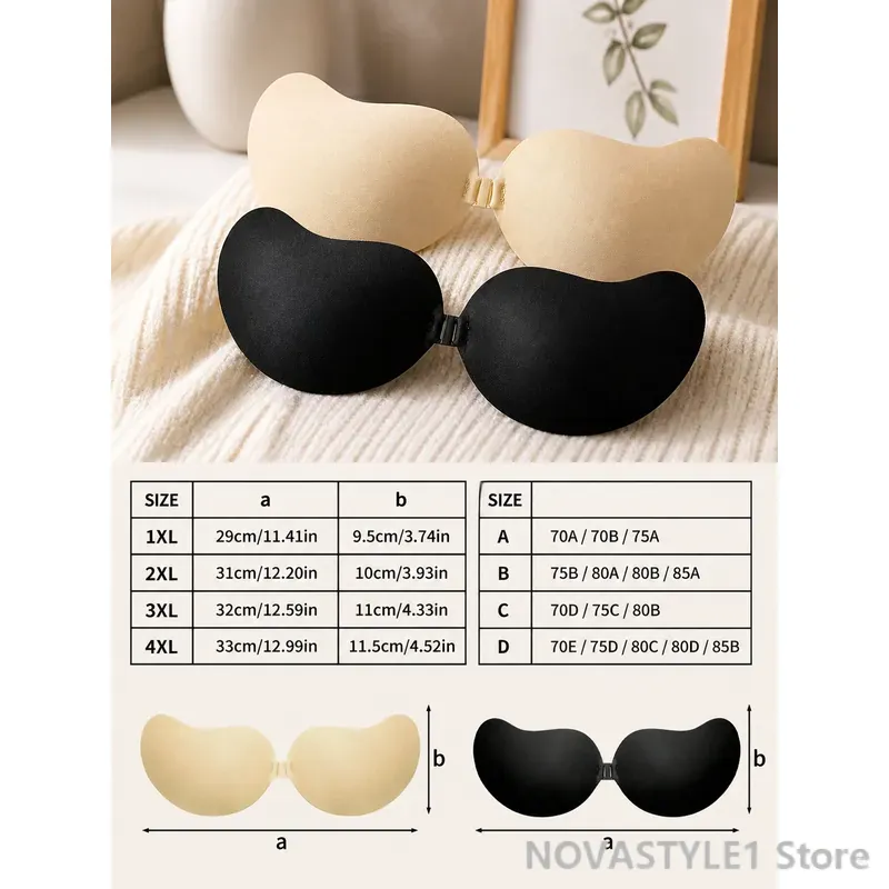 2 pares de sujetadores invisib - Strapless Bra Adhesive reseña y precio